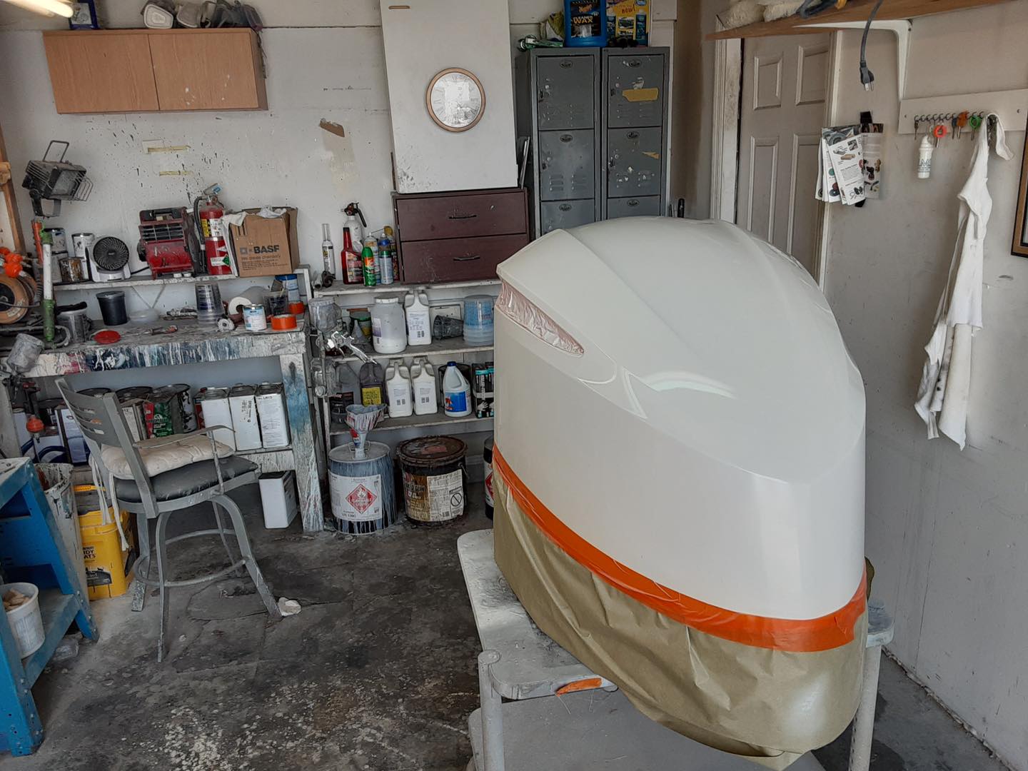 outboard cover repair