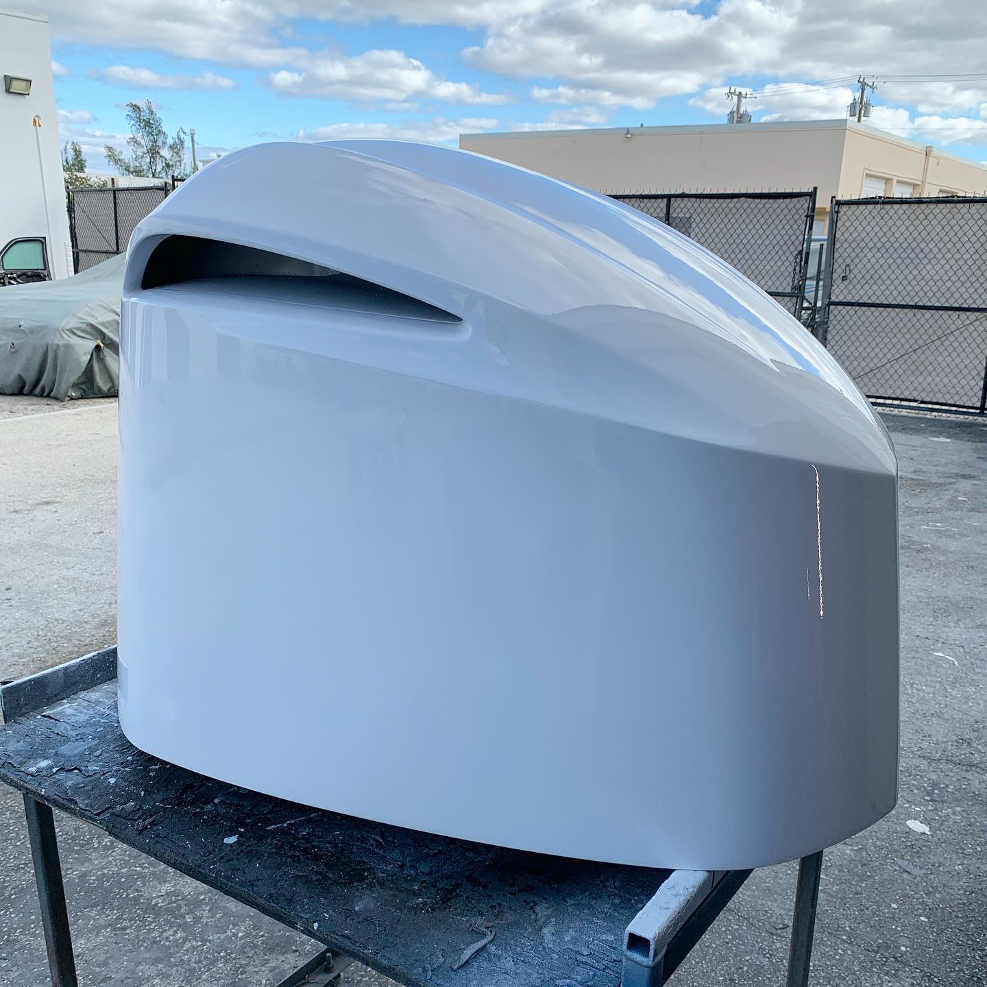 outboard cover repair