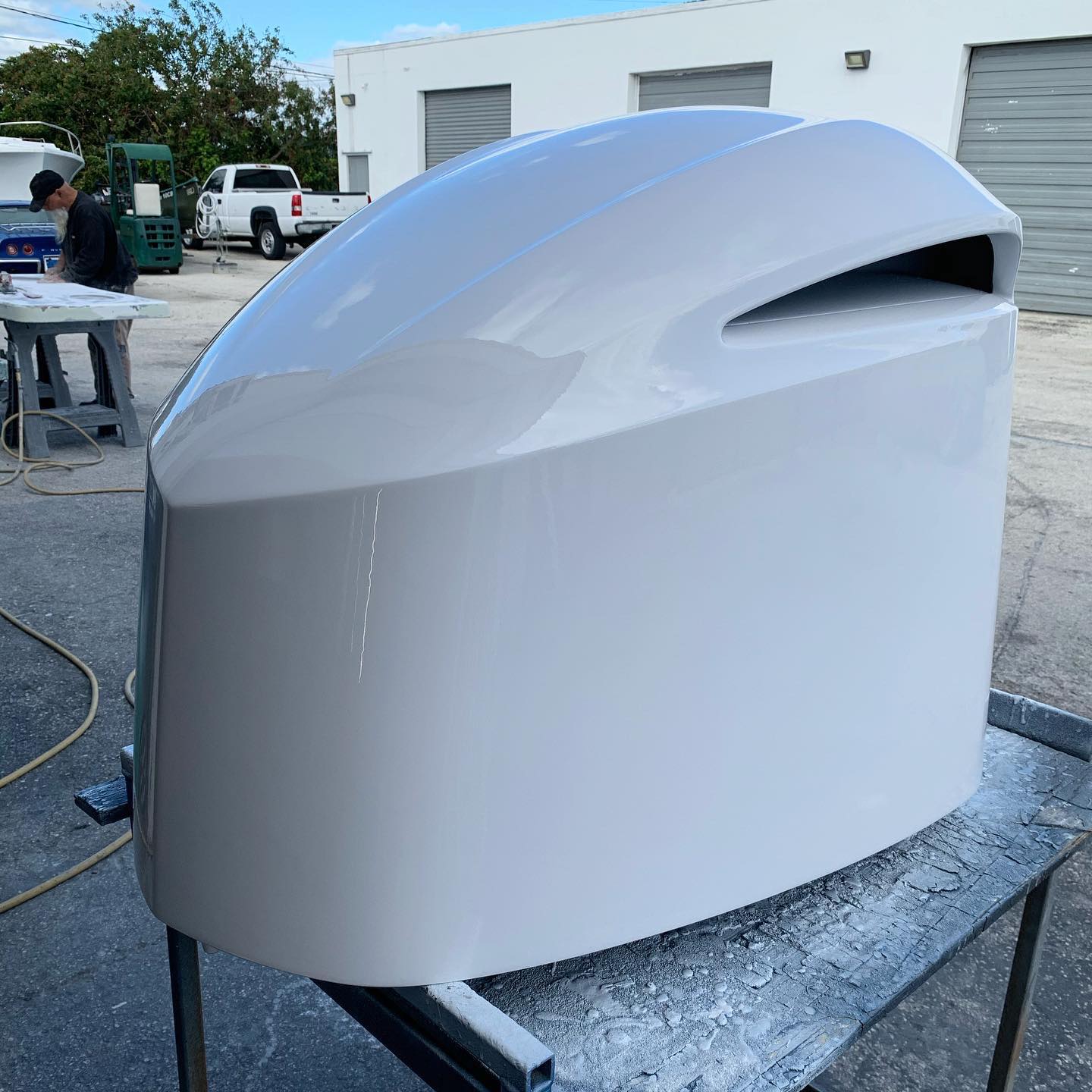 outboard cover repair