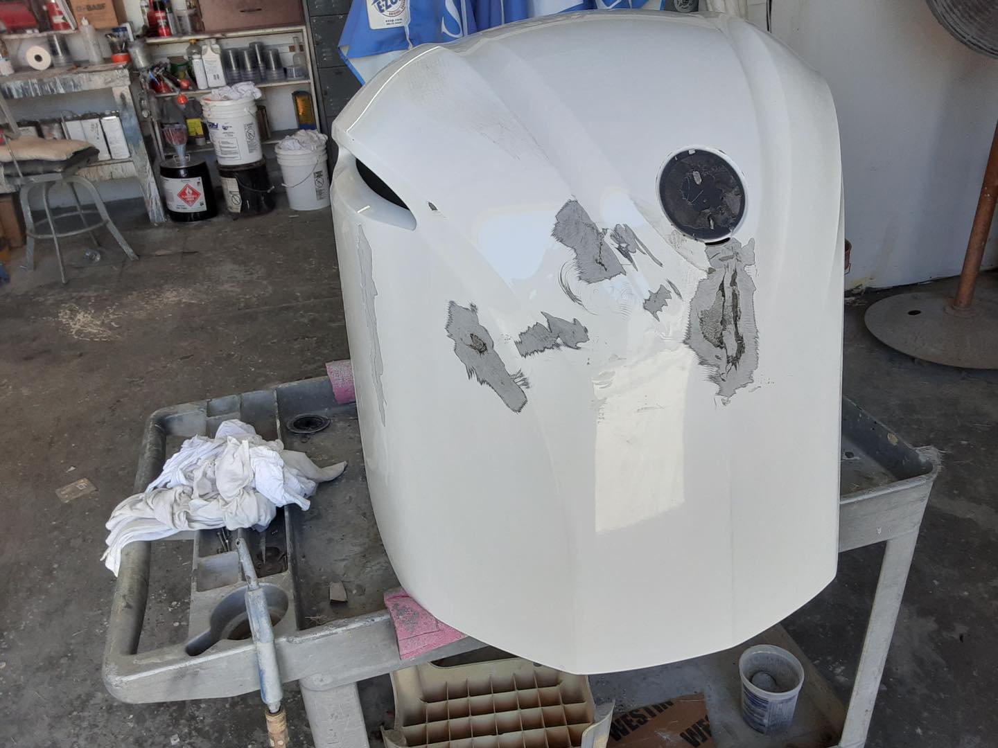 outboard cover repair