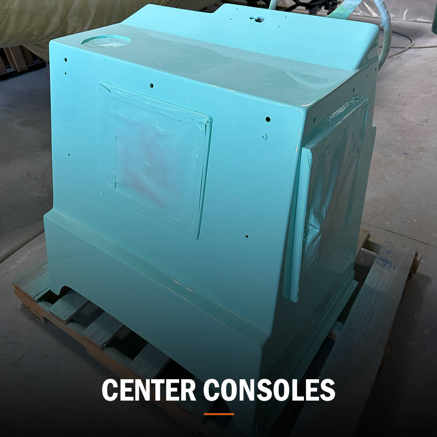 custom marine center consoles