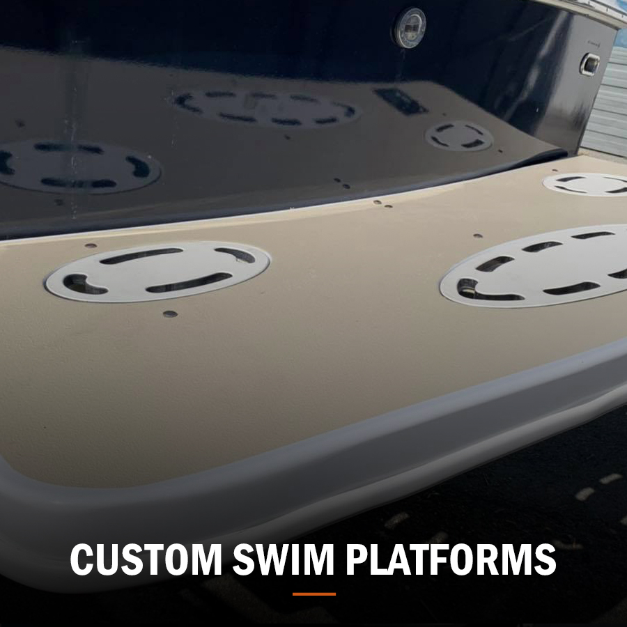 custom swim platforms